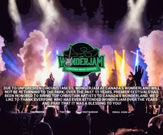 Wonderjamfestival.com(Wonderjamfestival) Screenshot