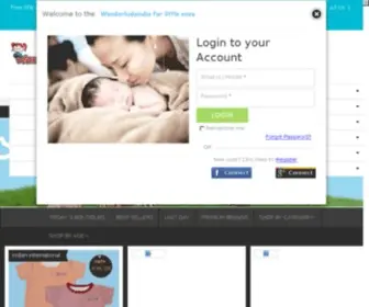 Wonderkidsindia.com(Buy baby products online) Screenshot