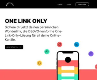 Wonderl.ink(Die ONE LINK ONLY Linkbaum) Screenshot