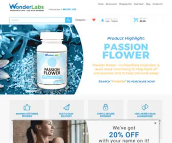Wonderlabs.com(Vitamin B12) Screenshot