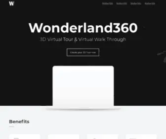 Wonderland360.co(Wonderland360 3D Virtual Tour & Virtual Walk Through) Screenshot