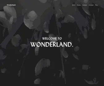 Wonderlandams.com(Experience Design Studio in Amsterdam) Screenshot