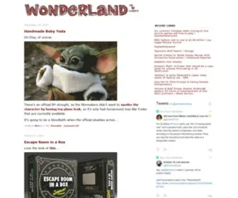 Wonderlandblog.com(Wonderland) Screenshot