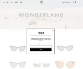 Wonderlandsun.com(WONDERLAND) Screenshot