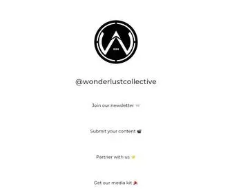 Wonderlustcollective.co(Wonderlust Collective) Screenshot