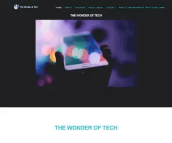 Wonderoftech.com(The Wonder of Tech) Screenshot