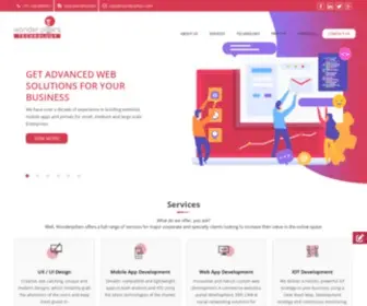 Wonderpillars.com(Wonder Pillars) Screenshot