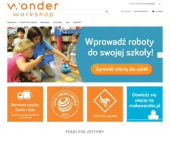 Wonderpolska.pl(Roboty edukacyjne Dash i Dot) Screenshot