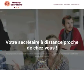 Wondersecretaire.fr(Wonder Secrétaire) Screenshot