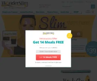 Wonderslim.com(Best Wonderslim Diet Plans & Products w/ Reviews & Nutrition Info) Screenshot