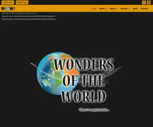 Wondersoftheworldinc.com(Wondersoftheworldinc) Screenshot