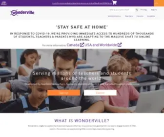 Wonderville.org(STEM) Screenshot