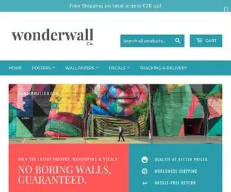 Wonderwallco.com(Wonderwall Co) Screenshot