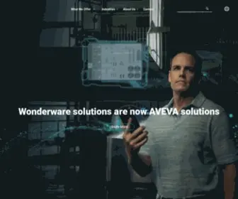 Wonderware.com(Wonderware Solutions Are Now AVEVA Solutions) Screenshot