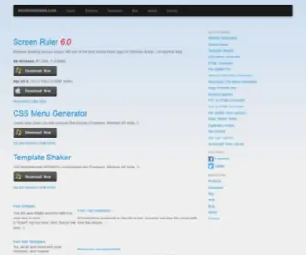 Wonderwebware.com(Web Design Tools) Screenshot