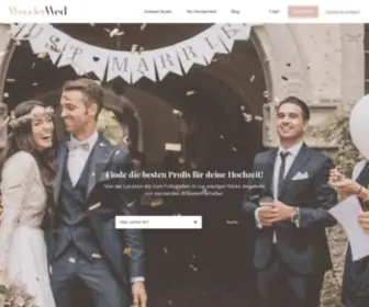 Wonderwed.de(Hochzeit) Screenshot
