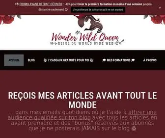 Wonderwildqueen.fr(Reine Auto) Screenshot