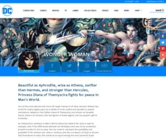 Wonderwoman.com(Wonder Woman 1984) Screenshot