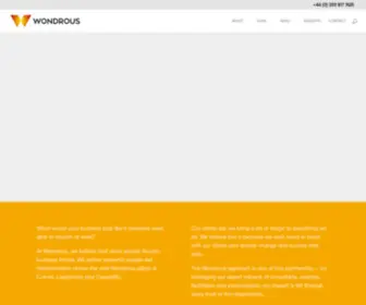 Wondrouspeople.com(Wondrous) Screenshot