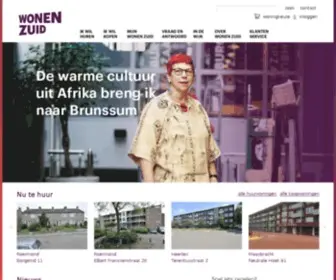 Wonen-Zuid.nl(Wonen Zuid) Screenshot