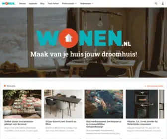 Wonen.nl(Biedt je inspiratie voor verbouwen en inrichten) Screenshot