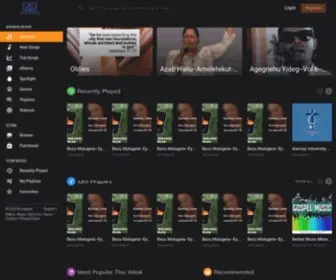 Wongelnet.com(Free Ethiopian Gospel Songs) Screenshot