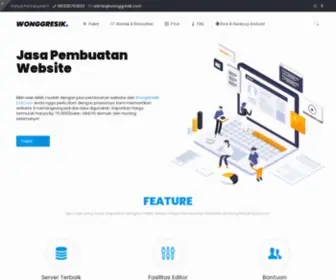 Wonggresik.com(Wong Gresik) Screenshot