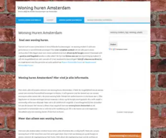 Woninghurenamsterdam.net(Woning Huren Amsterdam) Screenshot