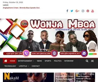 Wonjamboa.com(Wonja Mboa) Screenshot