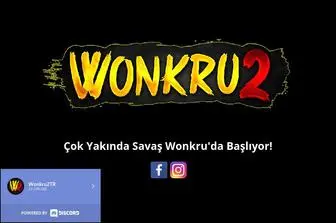 Wonkru2.com(Türkiye'nin En İyi MMORPG Oyunu) Screenshot