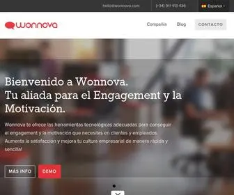 Wonnova.com(Engagement y Motivación para empresas) Screenshot