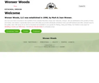 Wonserwoods.com(Wonser Woods) Screenshot