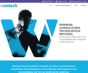 Wontech.eu(Primera Consultor) Screenshot