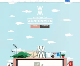 Wontonmeen.com(The place we live) Screenshot