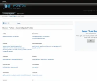 Wontox.com(Wontox) Screenshot