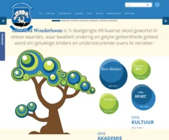 Wonwen.co.za(Wonderboom Laerskool) Screenshot