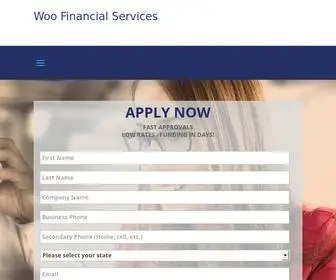 Woo-FS.com(Woo Financial Services) Screenshot