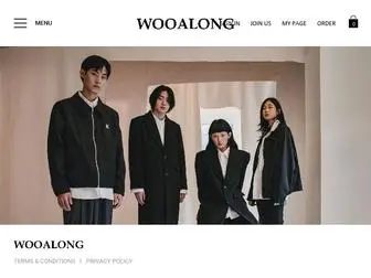 Wooalong.co.kr(우알롱은(WOOALONG)은 Wear Actual Life(실제 생활을 입다)) Screenshot