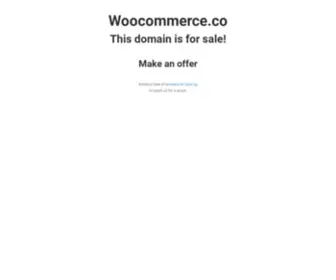 Woocommerce.co(Woocommerce) Screenshot