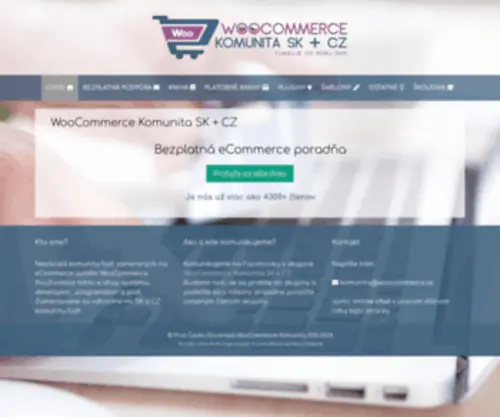 Woocommerce.sk(WooCommerce komunita SK) Screenshot