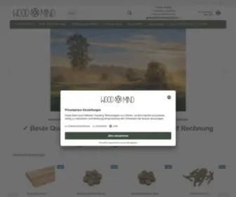 Wood-Mind.com(Spezialerzeugnisse aus Holz) Screenshot