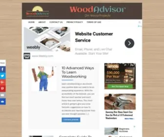 Woodadvisor.net(DIY Wood Projects) Screenshot