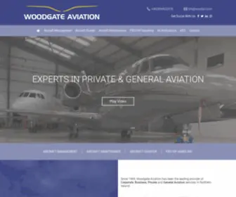 Woodair.com(Woodgate Aviation) Screenshot