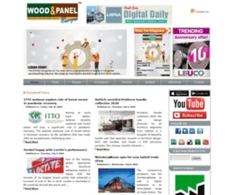 Woodandpanel.com(Wood & Panel Europe) Screenshot