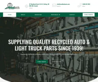 Woodbeckautoparts.com(Woodbeckautoparts) Screenshot