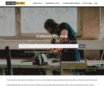 Woodbenchtopplaner.com(Craftsman Pro Tools) Screenshot