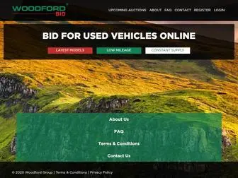 Woodbid.co.za(Woodford Bid) Screenshot