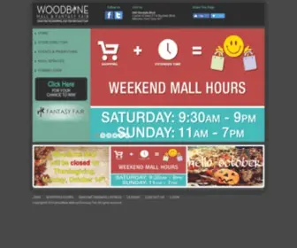 Woodbinecentre.ca(Woodbine mall) Screenshot