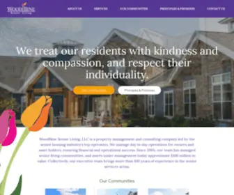 Woodbineseniorliving.com(Woodbine Senior Living) Screenshot