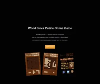 Woodblockpuzzle.com(Wood Block Puzzle) Screenshot